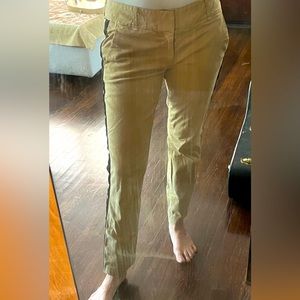 Khaki colored capris, pants size 8 J Crew